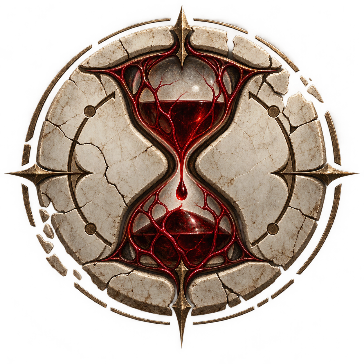 Original blood hourglass emblem